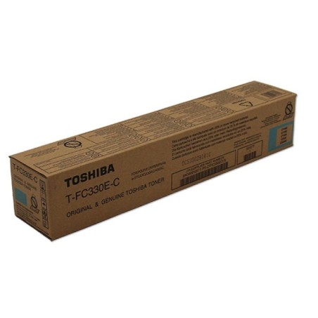 Toner Cyan Toshiba pour E-studio 330AC/ 400AC (T-FC330EC) (6AG00010171)
