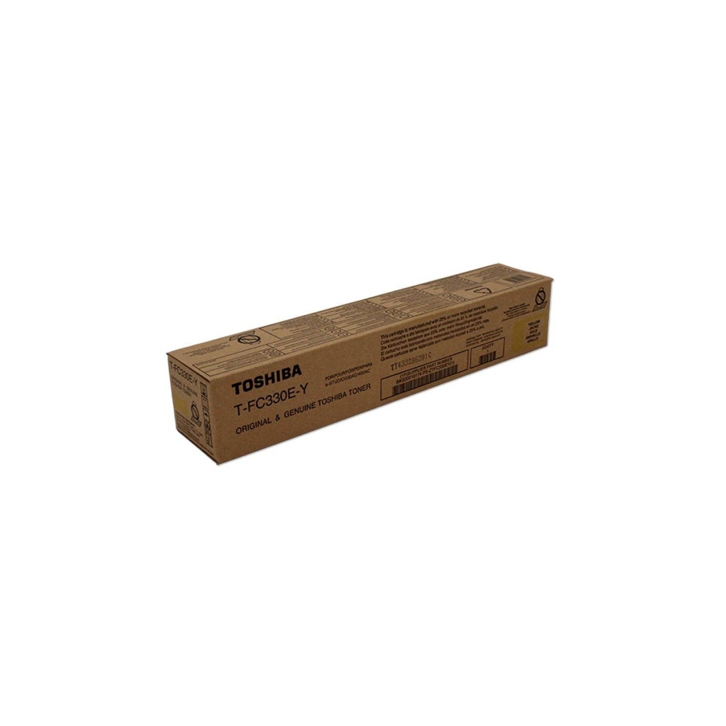 Toner Jaune Toshiba pour E-studio 330AC/ 400AC (T-FC330EY) (6AG00010174)