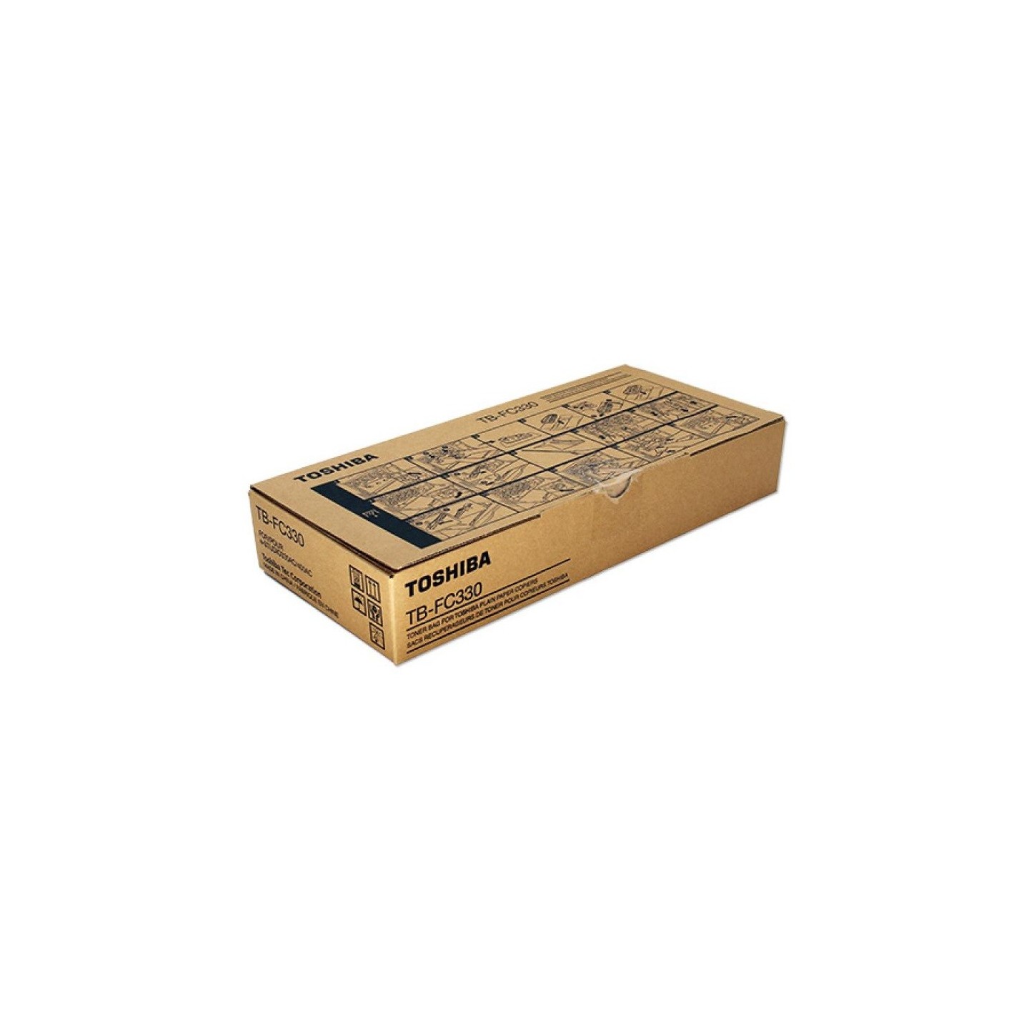 Bac de récupération de toner usagé Toshiba pour E-studio 330AC/ 400AC (T-FC330)