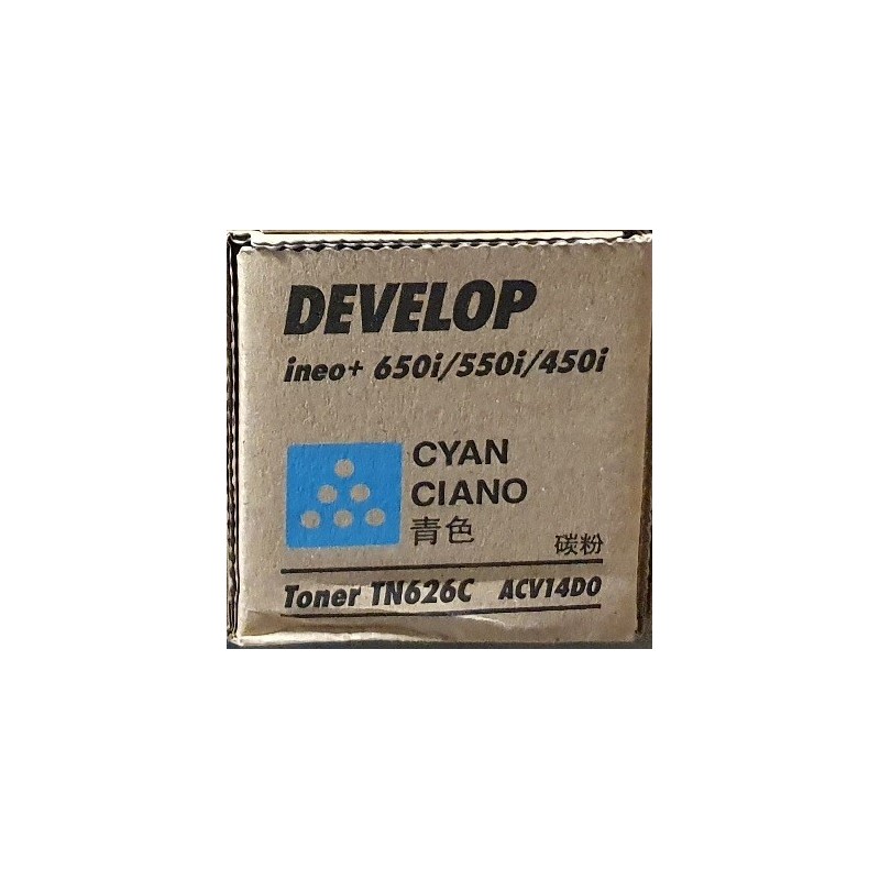 Toner Cyan Develop pour Ineo Plus 450i /550i/ 650i, ... (TN326C)