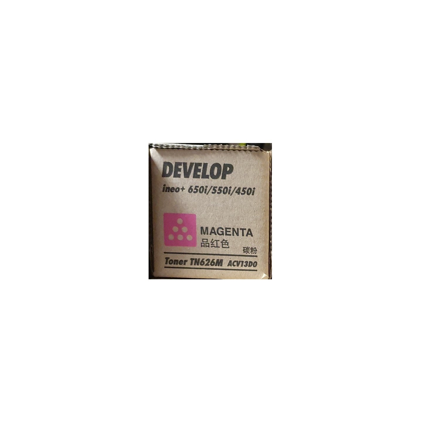 Toner Magenta Develop pour Ineo Plus 450i /550i/ 650i, ... (TN326M)