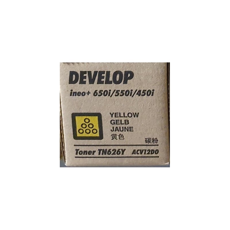 Toner Jaune Develop pour Ineo Plus 450i /550i/ 650i, ... (TN326Y)
