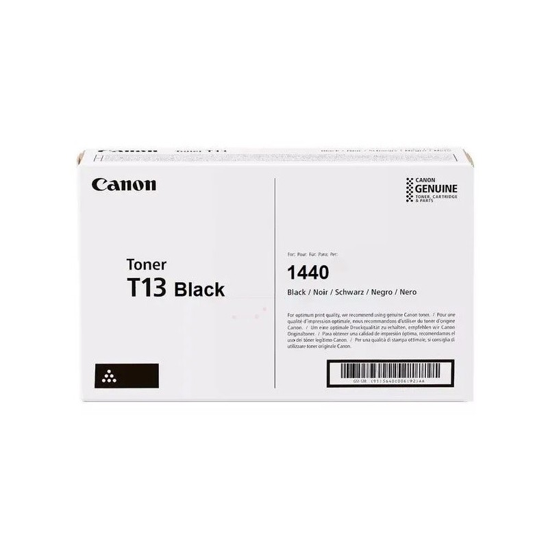 Toner Noir Haute Capacité pour Canon I-Sensys X1440i.... (T13)