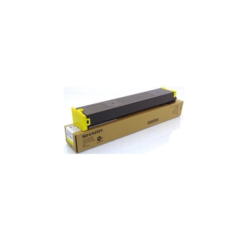 Toner Jaune Sharp pour copieur BP50C26,... (BP-GT70YA)
