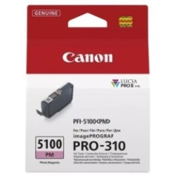 Cartouche Jet d'encre Photo Magenta CANON pour Imprimante imagePROGRAF PRO-310 (PFI5100PM)