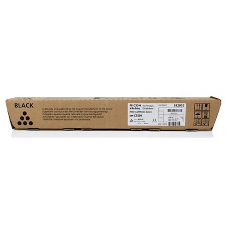 Toner noir Ricoh pour Aficio MPC4501 / MPC5501...(842052), Toner Express : achat en ligne de Toner noir Ricoh pour Aficio MPC450