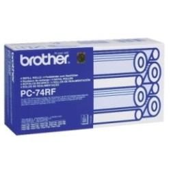 Ruban Thermique Noir Brother PC 74RF (par 4), Toner Express : achat en ligne de Ruban Thermique Noir Brother PC 74RF (par 4) pou
