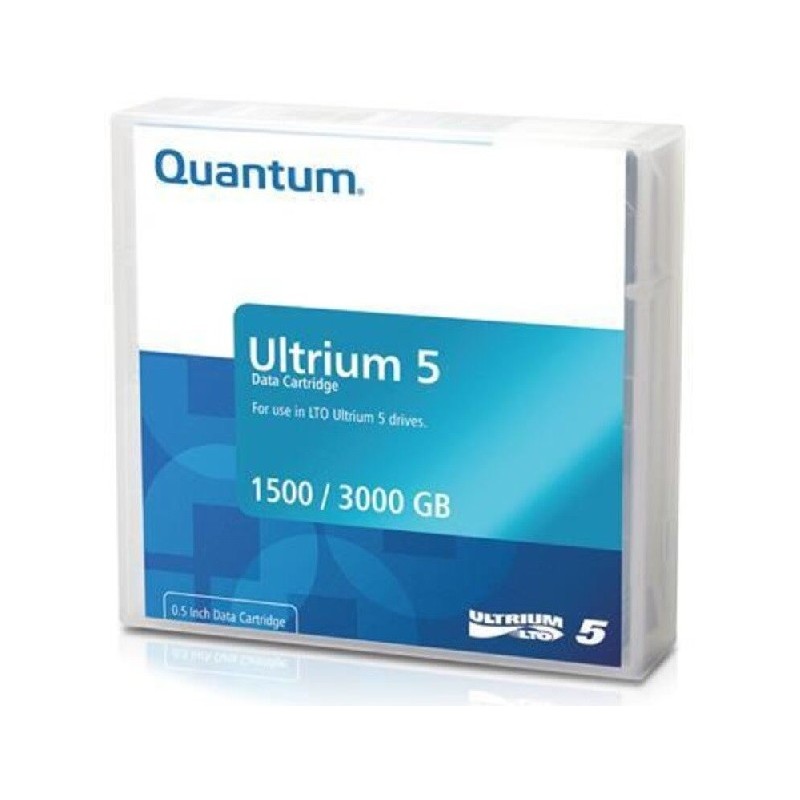Cartouche de sauvegarde Quantum LTO 5 - 1,5 To en natif et 3 To en compressée