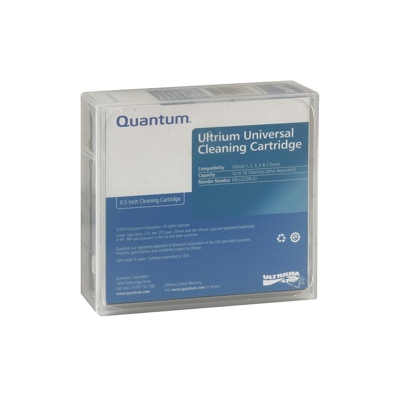 Cartouche de nettoyage Quantum pour LTO (Universelle) 