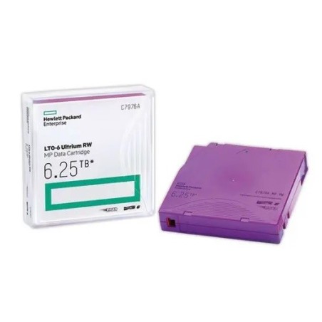 Cartouche HP pour LTO Ultrium 6 - 2,5/6,25TB