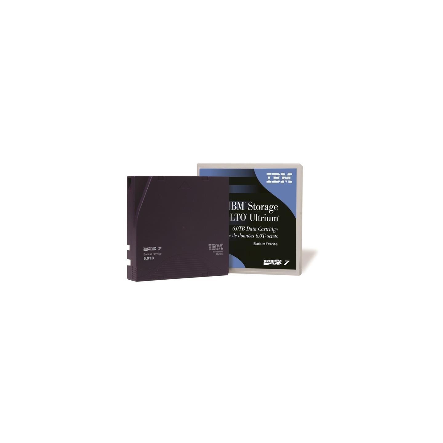 Cartouche IBM pour LTO Ultrium 7 - 7,6TB/15TB BaFe (Barium Ferrite)
