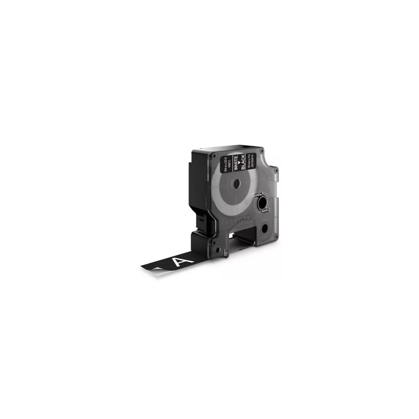 Ruban Dymo D1 (45811) 24mm x 7m Blanc sur Noir pour LabelManager...