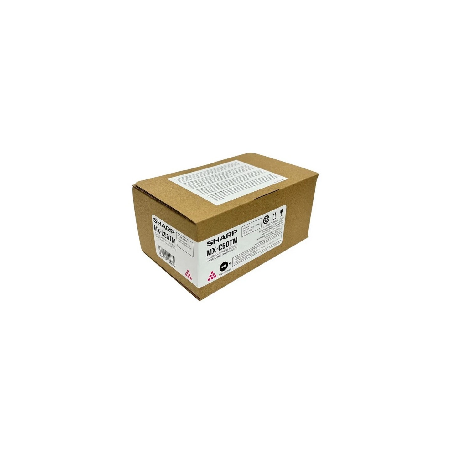 Toner Magenta Sharp pour copieur MX C507F,... (MX-C50TM)