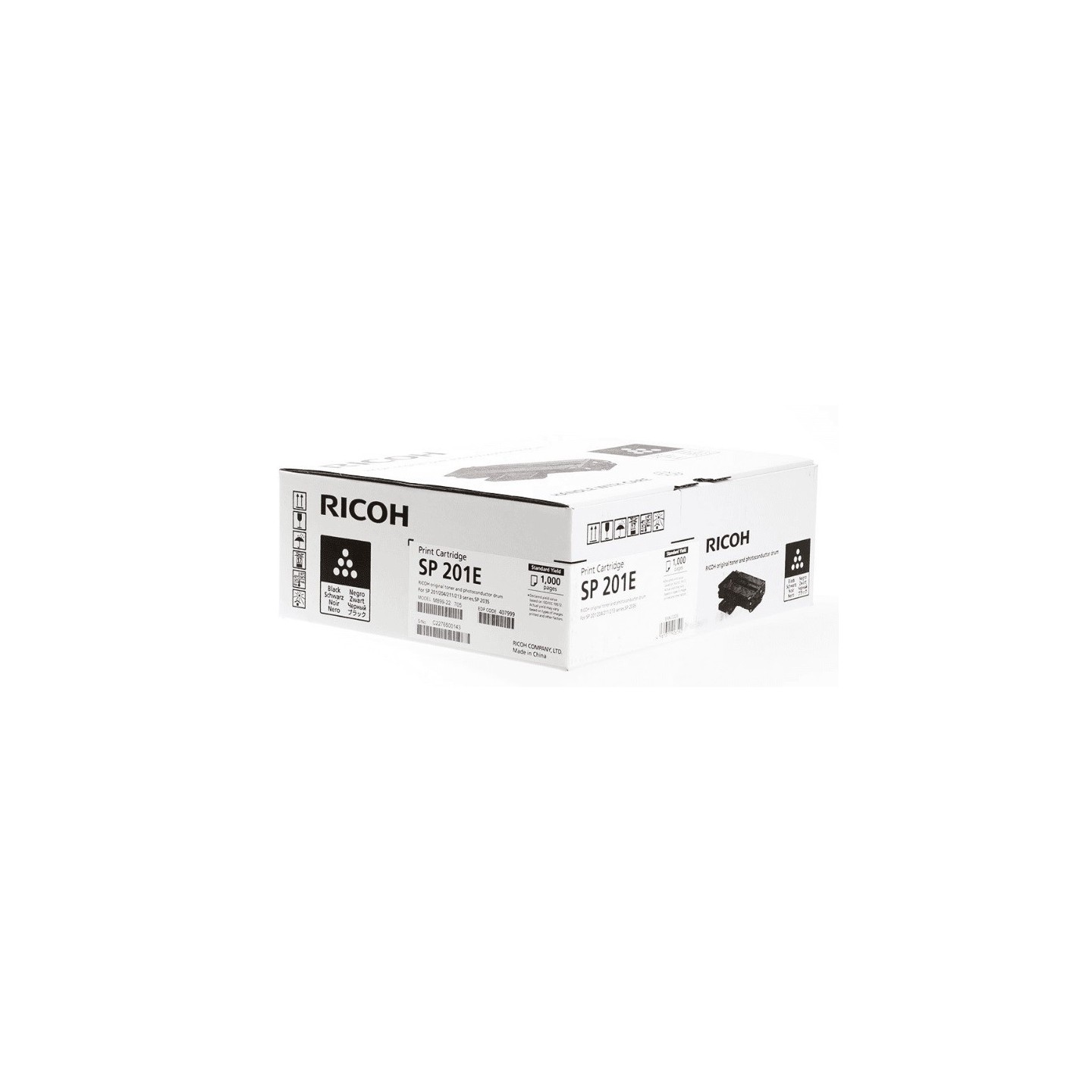 Toner Noir RICOH  pour SP 201/ 203/ 204SFN (SP201E)