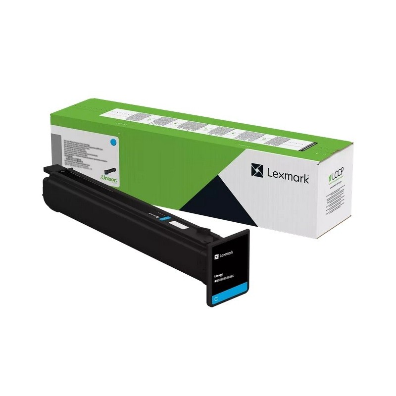Cartouche de toner Cyan Haute capacité LEXMARK LRP pour CX950se, CX951se, CX833se ... 