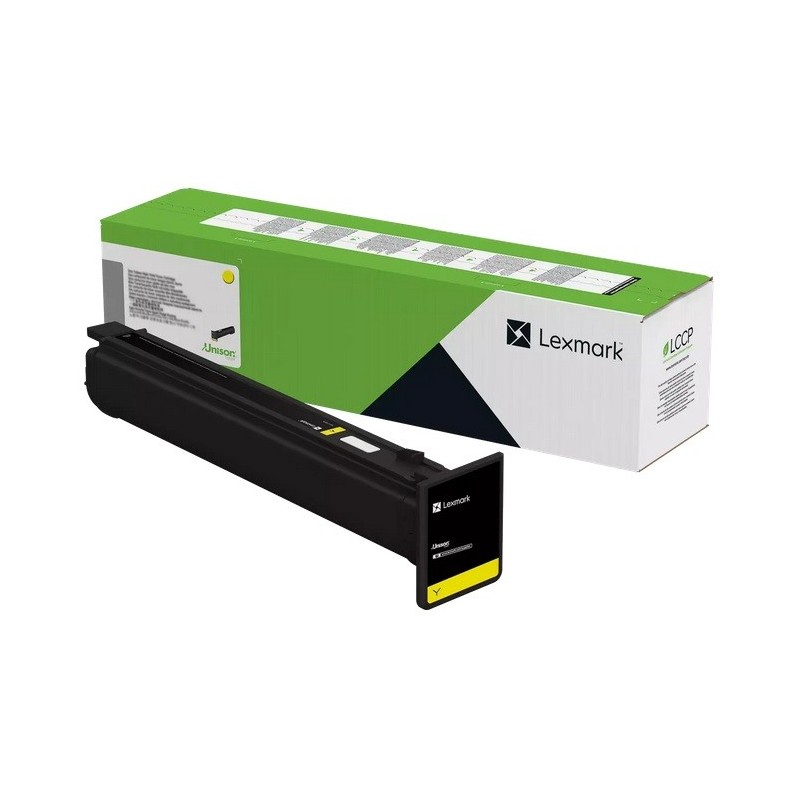 Cartouche de toner Jaune Haute capacité LEXMARK LRP pour CX950se, CX951se, CX833se ... 