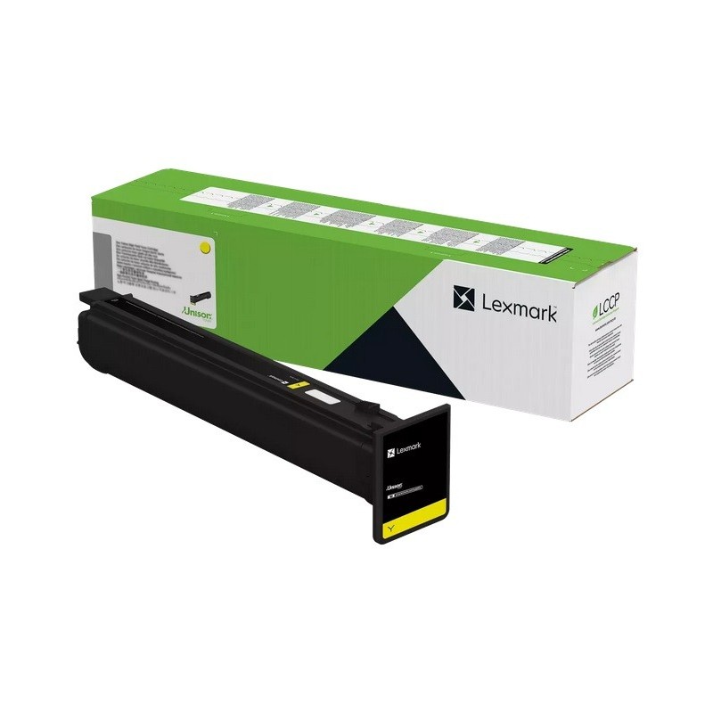 Cartouche de toner Jaune haute capacité LEXMARK LRP pour CX961se, CX962se, CS963se ... 