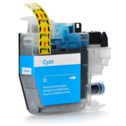 Cartouche Jet d'encre Cyan Haute Capacité Générique pour Brother MFC-J6955DW, ... 