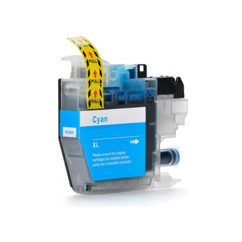 Cartouche Jet d'encre Cyan Haute Capacité Générique pour Brother MFC-J6955DW, ... 