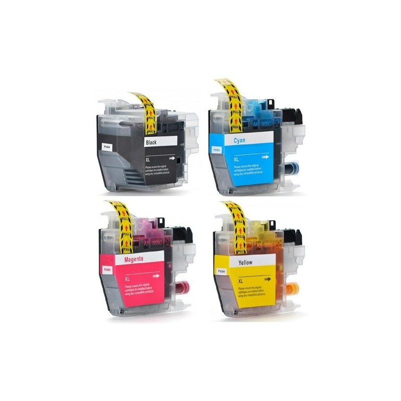 Pack 4 Cartouches Génériques XL pour Brother MFC-J6955DW, ... 