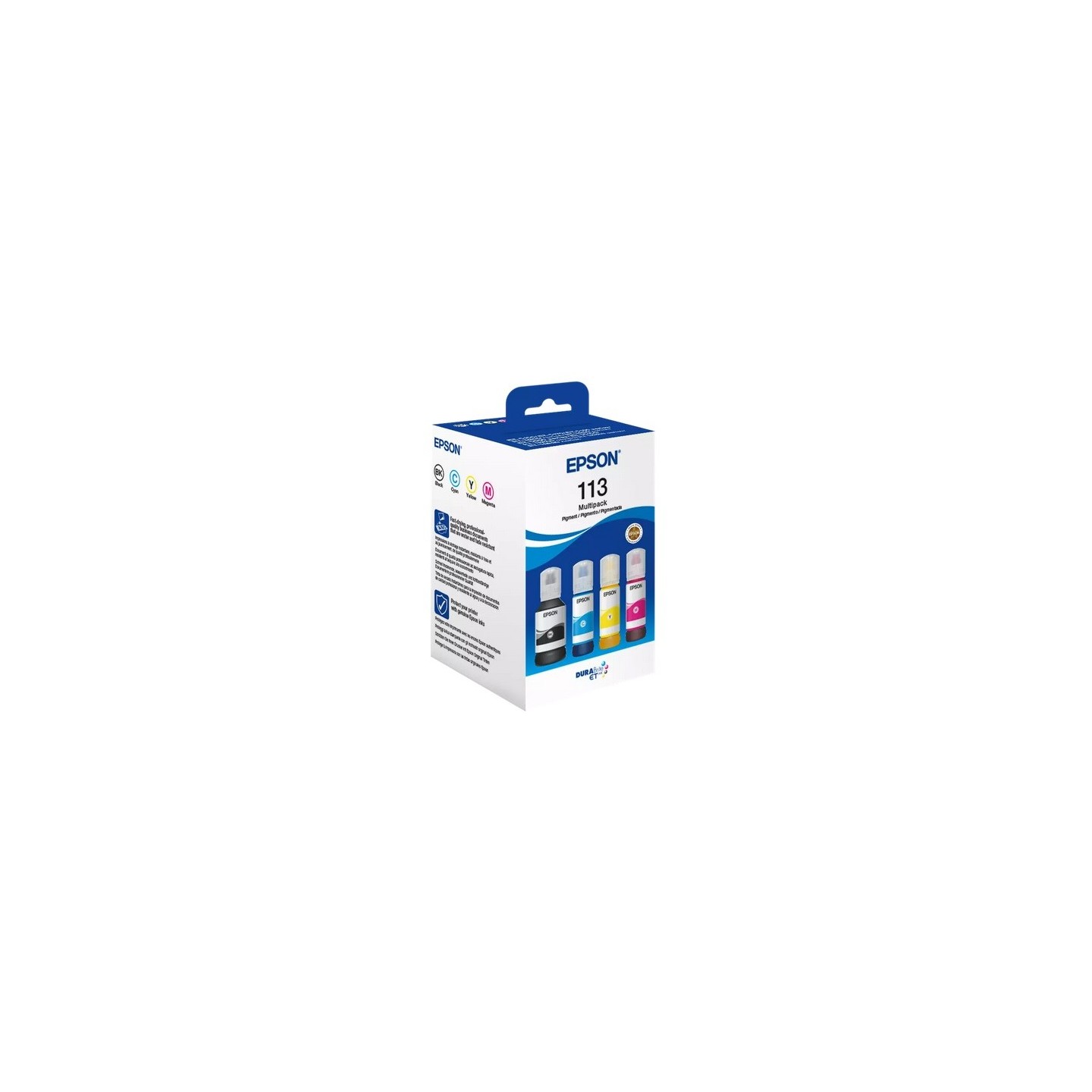 Pack 4 réservoirs d'encre Epson pour ET EcoTank 5800 (113)