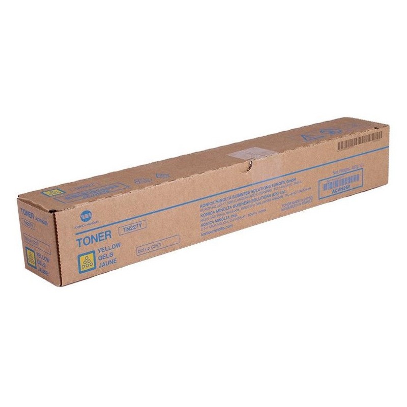 Toner Jaune Konica Minolta pour Bizhub C257i (TN227Y)