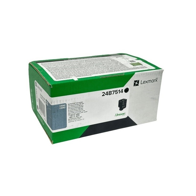 Cartouche de toner Noir Lexmark pour C4342, C4352