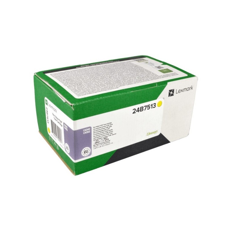 Cartouche de toner Jaune Lexmark pour C4342, C4352