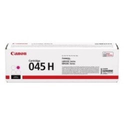 Cartouche Toner Magenta Haute Capacité CANON pour Imprimante Laser (N°045HM) - Capacité 2 200 pages