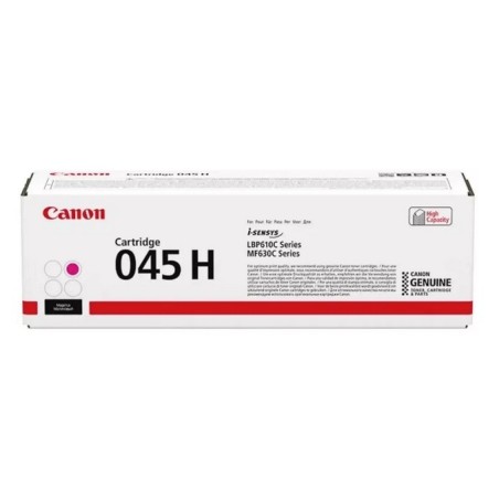 Cartouche Toner Magenta Haute Capacité CANON pour Imprimante Laser (N°045HM) - Capacité 2 200 pages