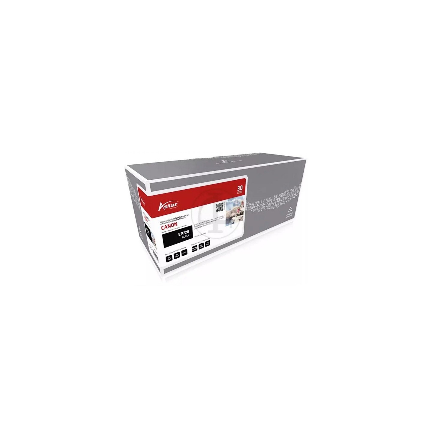Toner remanufacturé Haute qualité pour Canon EP-728 - I-sensys MF4410 / MF4430..... (CRG728 / CE278)