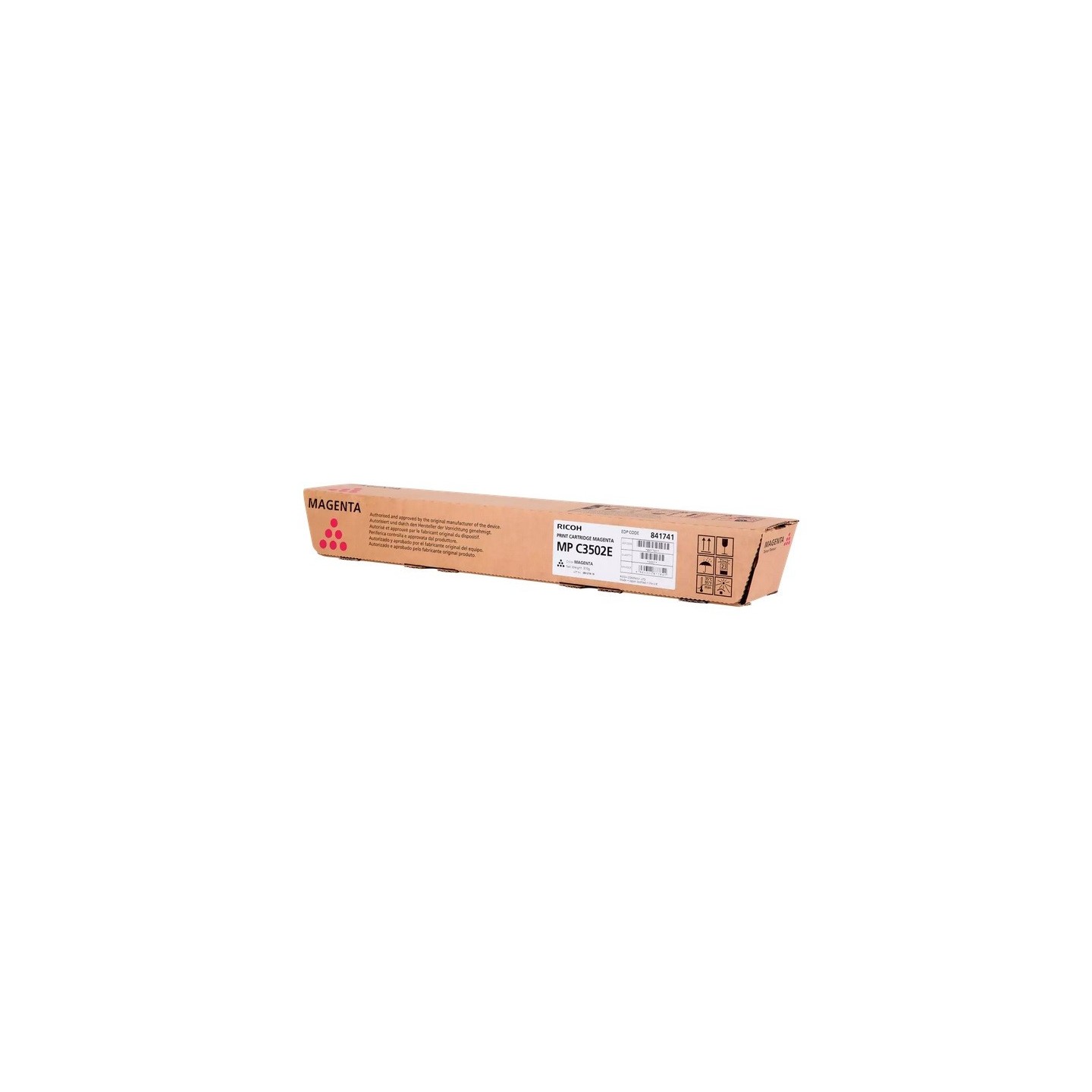 Toner magenta Ricoh pour MPC 3502 / 3002 (841653/842018)