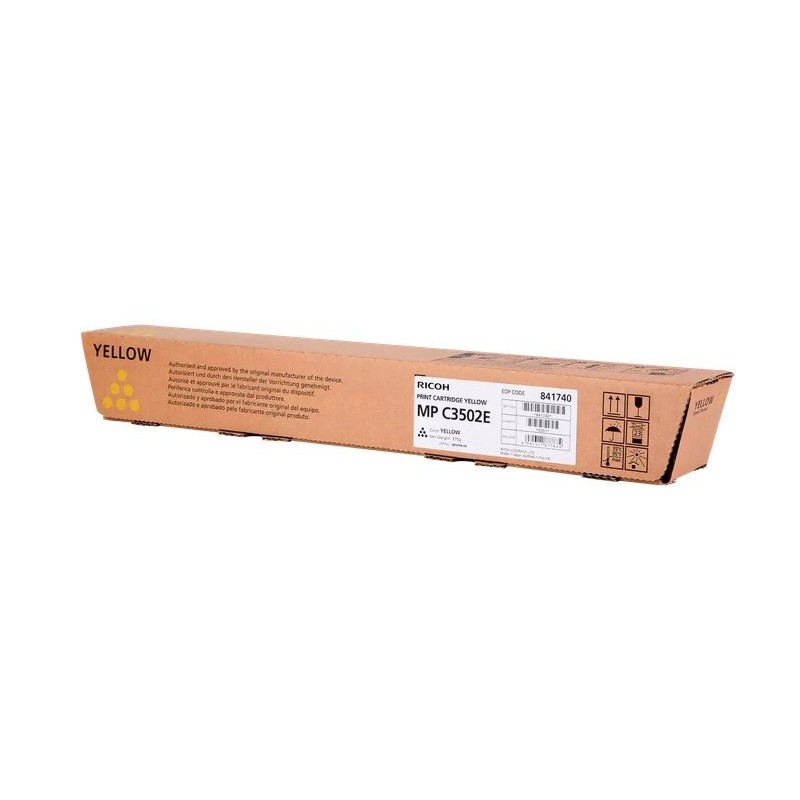 Toner jaune Ricoh pour MPC 3502 / 3002 (841652/842017)