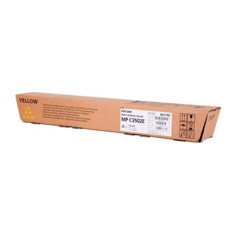 Toner jaune Ricoh pour MPC 3502 / 3002 (841652/842017)