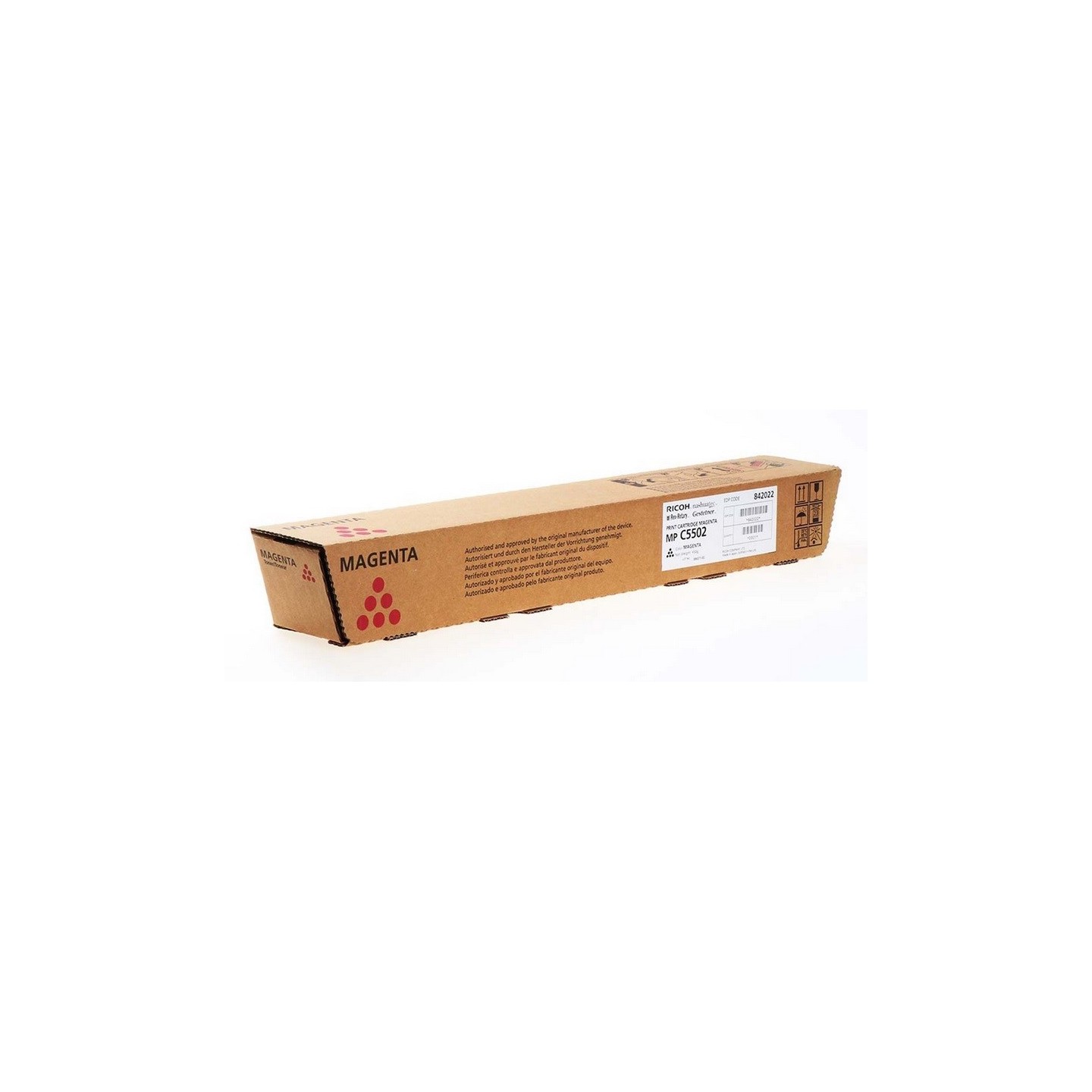 Toner magenta Ricoh pour MPC 4502 / 5502 (841685/842022), Toner Express : achat en ligne de Toner magenta Ricoh pour MPC 4502 / 