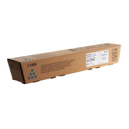 Toner cyan Ricoh pour MPC 4502 / 5502 (841686/842023), Toner Express : achat en ligne de Toner cyan Ricoh pour MPC 4502 / 5502 (
