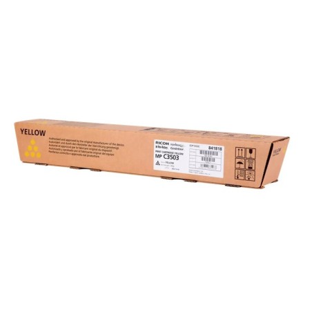 Toner jaune Ricoh pour aficio MPC 3003sp / MPC 3503sp, Toner Express : achat en ligne de Toner jaune Ricoh pour aficio MPC 3003s