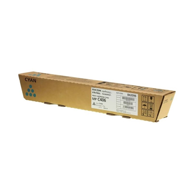 Toner cyan Ricoh pour MP C306 séries , Toner Express : achat en ligne de Toner noir Ricoh pour aficio color 3006/... pour 