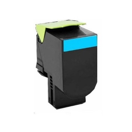 Toner cyan générique très haute capacité pour Lexmark C544 / X544...(C544X1CG)