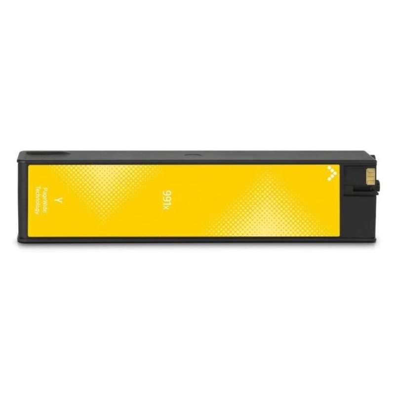 Cartouche jet d'encre Jaune générique pour HP PageWide : Pro 750dw / 772dn ....(N°991X)