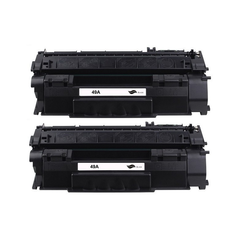 Pack de 2 Toners génériques pour HP LaserJet 1320, Toner Express : achat en ligne de Pack de 2 Toners génériques pour HP LaserJe