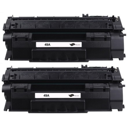 Pack de 2 Toners génériques pour HP LaserJet 1320, Toner Express : achat en ligne de Pack de 2 Toners génériques pour HP LaserJe