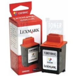 Cartouche couleur LEXMARK Jetprinter 1000... (13619HC), Toner Express : achat en ligne de Cartouche couleur LEXMARK Jetprinter 1