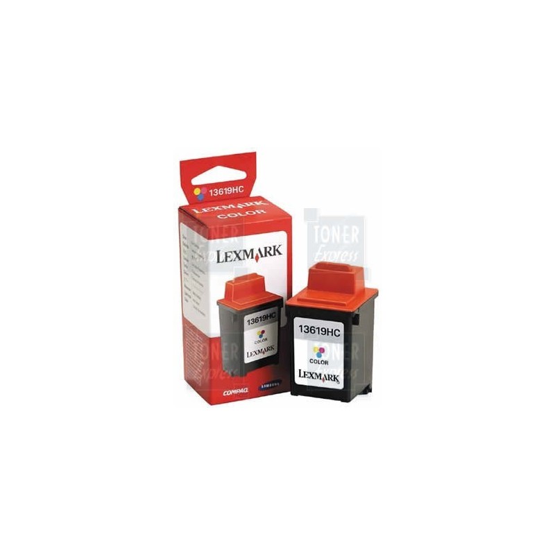 Cartouche couleur LEXMARK Jetprinter 1000... (13619HC), Toner Express : achat en ligne de Cartouche couleur LEXMARK Jetprinter 1