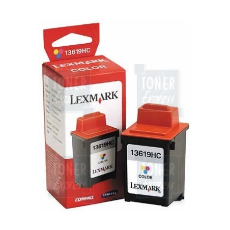 Cartouche couleur LEXMARK Jetprinter 1000... (13619HC), Toner Express : achat en ligne de Cartouche couleur LEXMARK Jetprinter 1