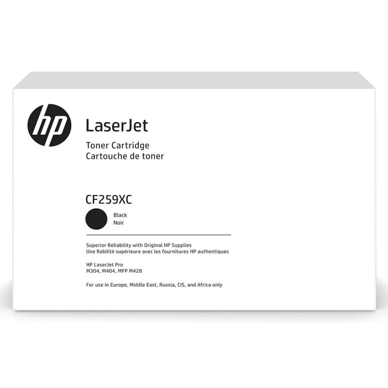 Cartouche toner noir haute capacité HP 59X (10 000 pages)
