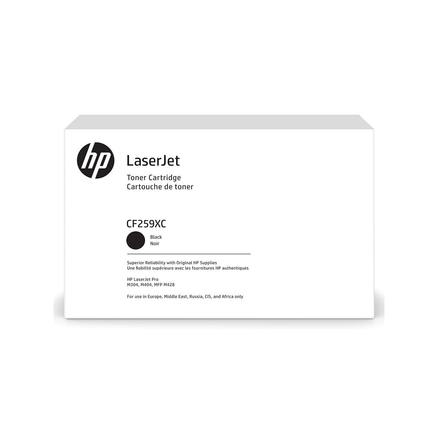 Cartouche toner noir haute capacité HP 59X (10 000 pages)