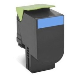 Cartouche de toner Cyan remanufacturé pour Lexmark C2132 - XC2130 - XC2132 