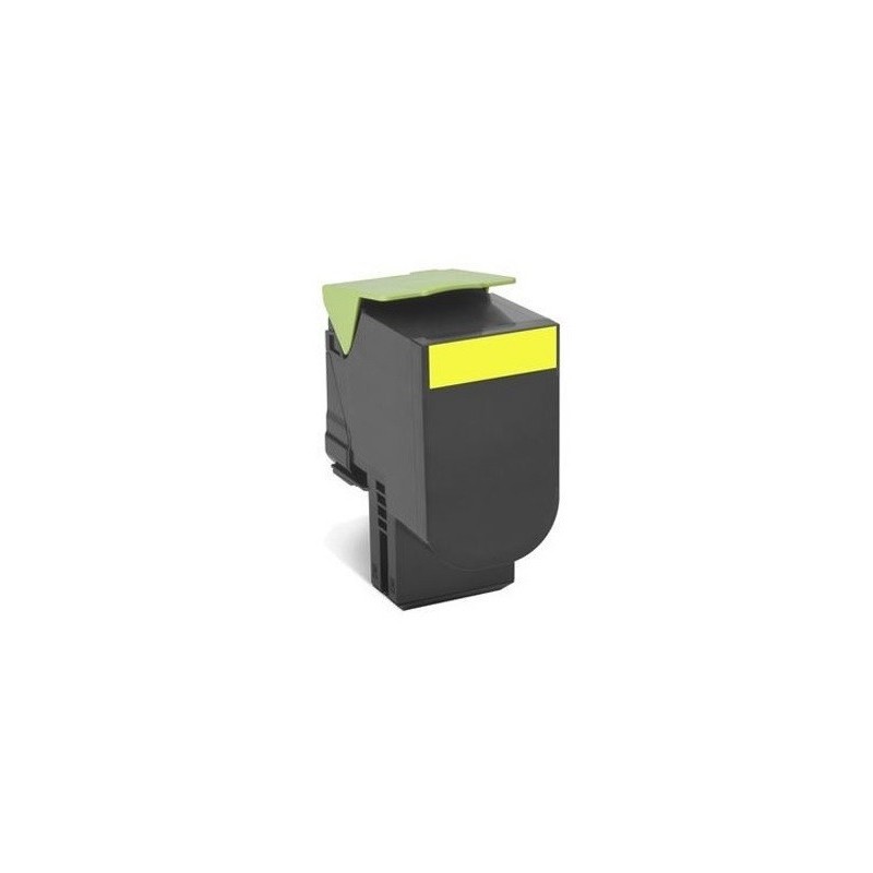 Cartouche de toner Jaune remanufacturé pour Lexmark C2132 - XC2130 - XC2132 