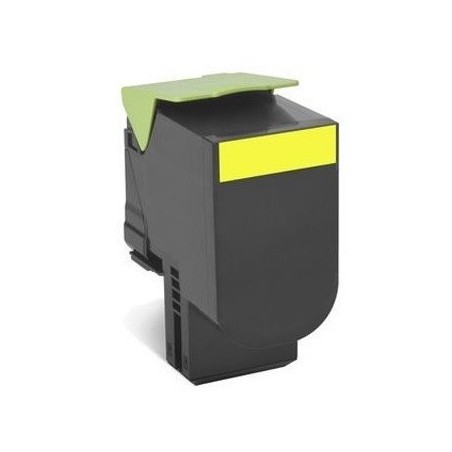 Cartouche de toner Jaune remanufacturé pour Lexmark C2132 - XC2130 - XC2132 
